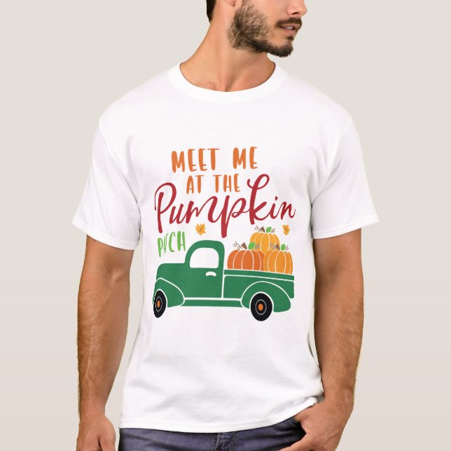 Mötesplatsen Vid Pumpafältet T Shirt (Framsida)