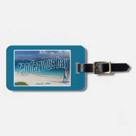 Mötesplatsfjärd, Anguilla bagagemärkre Bagagebricka