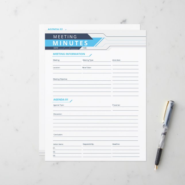 Mötesprotokollspårare (Fram/Back In Situ)