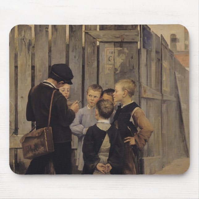 Mötet, 1884 musmatta (Framsidan)