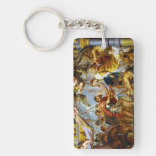 Mötet av Abraham och Melchizedek Rubens konst