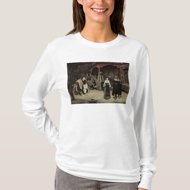 Mötet av Faust och margueriten, 1860 Tee (Framsida)