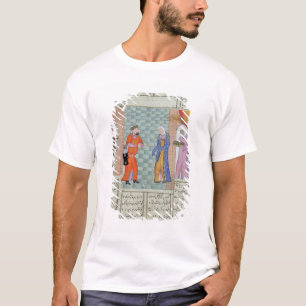 Mötet av Khosro och Chirin i slotten T-shirt