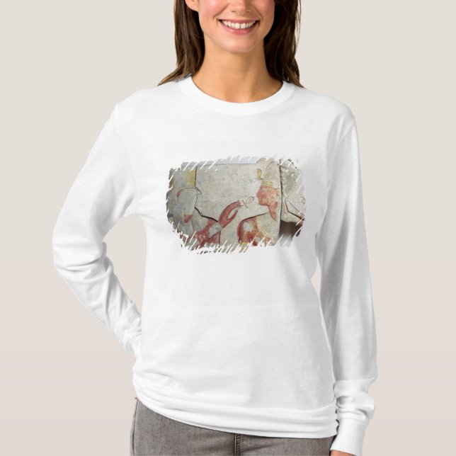 Mötet av pharaohen och Horusen Tee Shirt (Framsida)