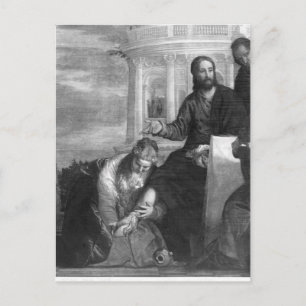 Mötet i huset Simon Pharisee Vykort