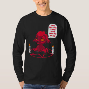 Mötet kunde ha varit ett e-postkontor t shirt