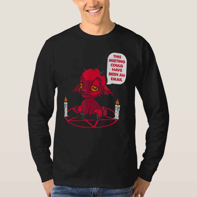 Mötet kunde ha varit ett e-postkontor t shirt (Framsida)