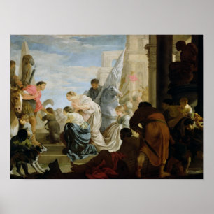 Mötet med Anthony och Cleopatra, c.1645 Poster