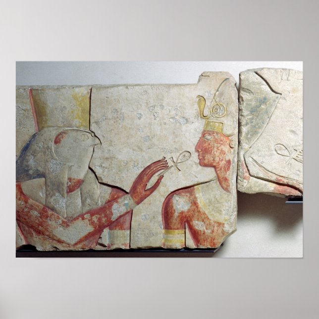 Mötet mellan farao och Horus Poster (Framsidan)