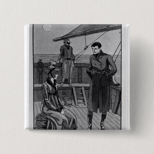 Mötet mellan Orso och Fröcken Nevil på Knapp (Framsida)