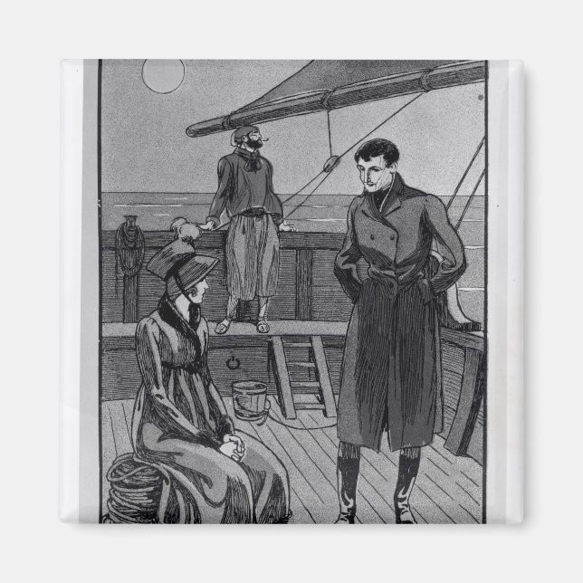 Mötet mellan Orso och Miss Nevil om Magnet (Framsidan)