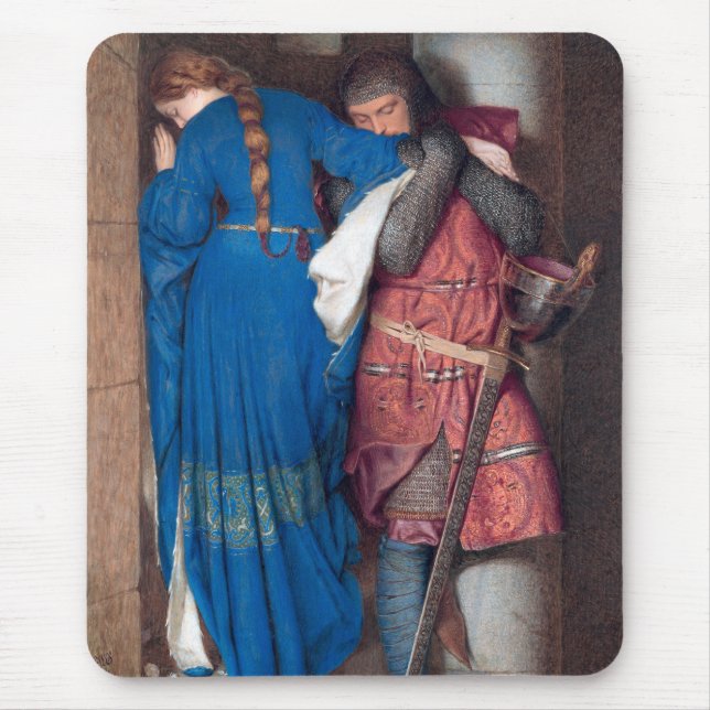 Mötet om Turret Trappor (av F.W. Burton) Musmatta (Framsidan)