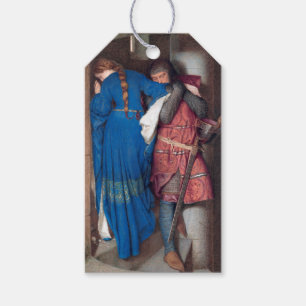 Mötet om Turret Trappor (av F.W. Burton) Presentetikett