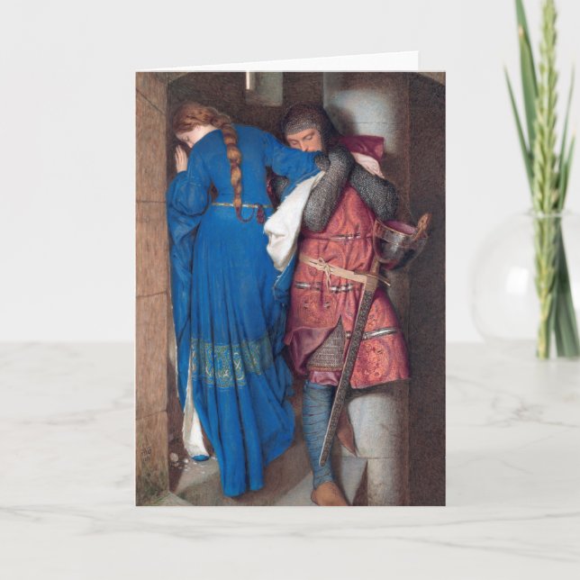 Mötet om Turret Trappor av Frederic Burton Kort (Framsida)