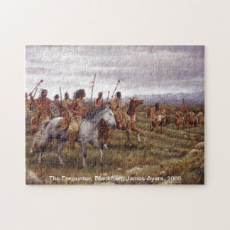 Mötet, pussel för indian (Blackfoot)