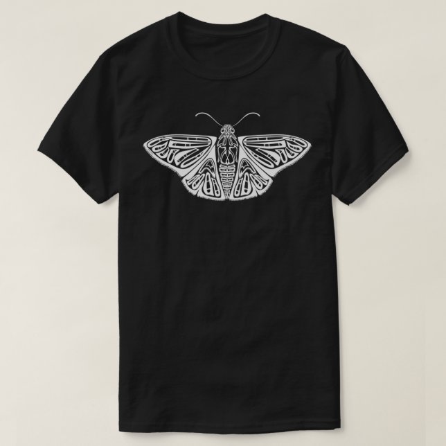 Moth Binesi odikom WAWEZHI CANADA T Shirt (Design framsida)
