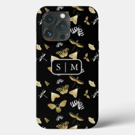 Moth Butterfly mönster Fodral-Mate iphone case