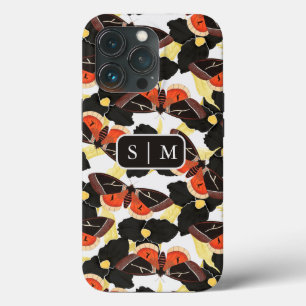 Moth Butterfly mönster Fodral-Mate iphone case