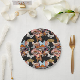 Moth Cotillion | Goblincore Witchy Papper Plate