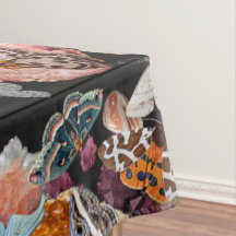 Moth Cotillion | Goblincore Witchy Tablecloth