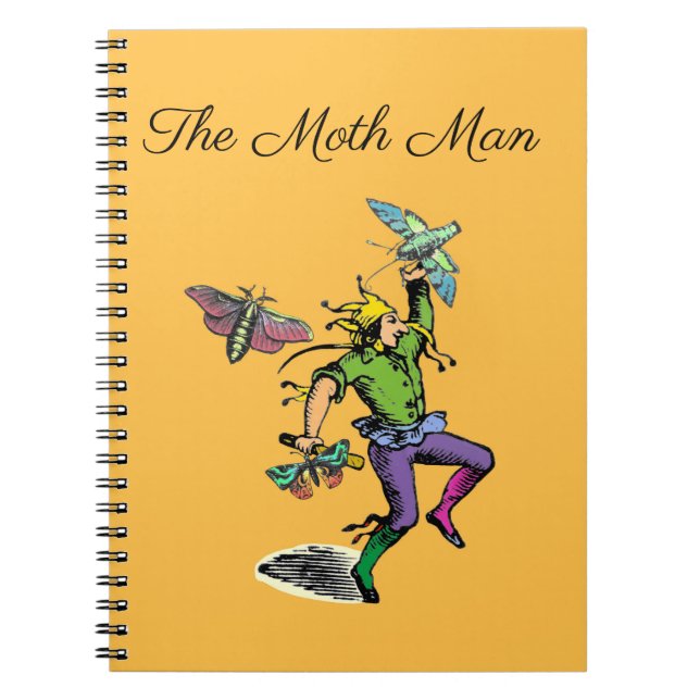 Moth Man Anteckningsbok (Framsidan)