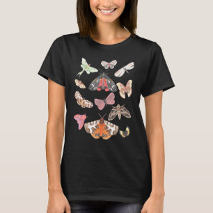 Moth Mörk Academia Aesthetic Alt Clothing Goblinco T Shirt