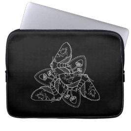 Moth och Mushroom Laptop sleeve