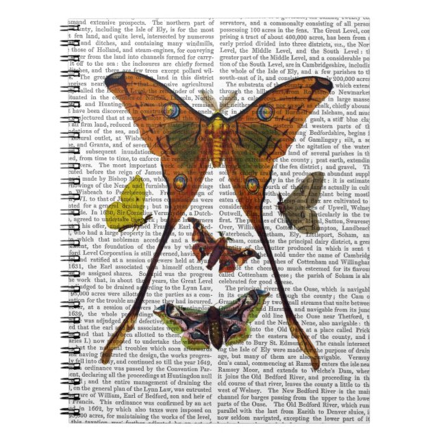 Moth Plate 2 Anteckningsbok (Framsidan)