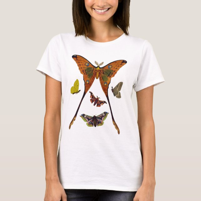 Moth Plate 2 T-shirt (Framsida)