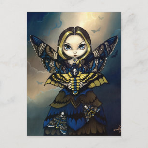 "Moth Queen: Acherontia Atropos-vykort Vykort