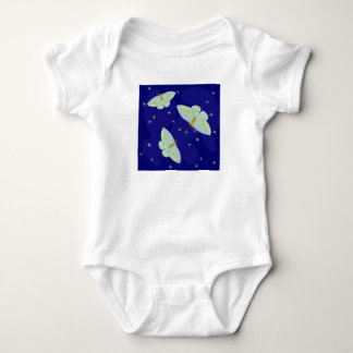 Moth Sky Baby Body T Shirt