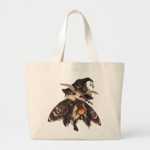 Moth Trolkarl Mörk Halloween Tote Bag