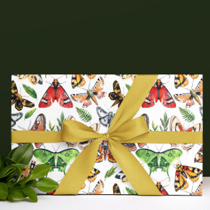 Moth Vattenfärg Presentpapper