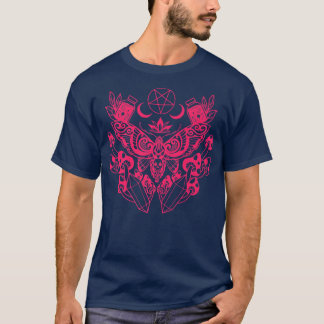 Moth Viking Pagan Wicca167 T Shirt