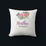Mother, A Blessing from God Kudde<br><div class="desc">Add a touch of blessing to her home with this cozy pillow. It reminds her daily that she is a blessing from God, making it a perfect gift for Mother’s Day or any day. (Agregá un toque de bendición a su hogar con este cojín acogedor. Le recordará cada día que...</div>