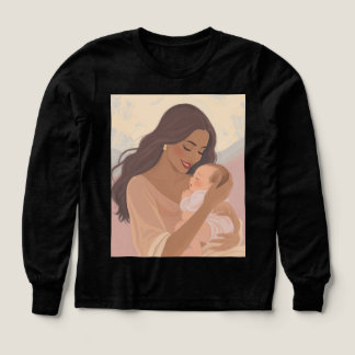 mother and daughter love t shirt