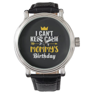 Mother Art Det är min mammas födelsedag Armbandsur