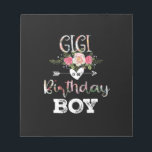 Mother Art | Gigi Of A Birthday Boy Birthday Anteckningsblock<br><div class="desc">Mother Art | Gigi Of A Birthday Boy Birthday</div>