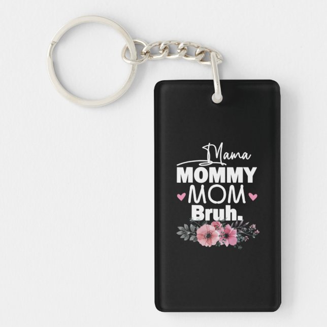 Mother Art | Mama Mommy Mom Bruh Floral Birthday (Framsidan)