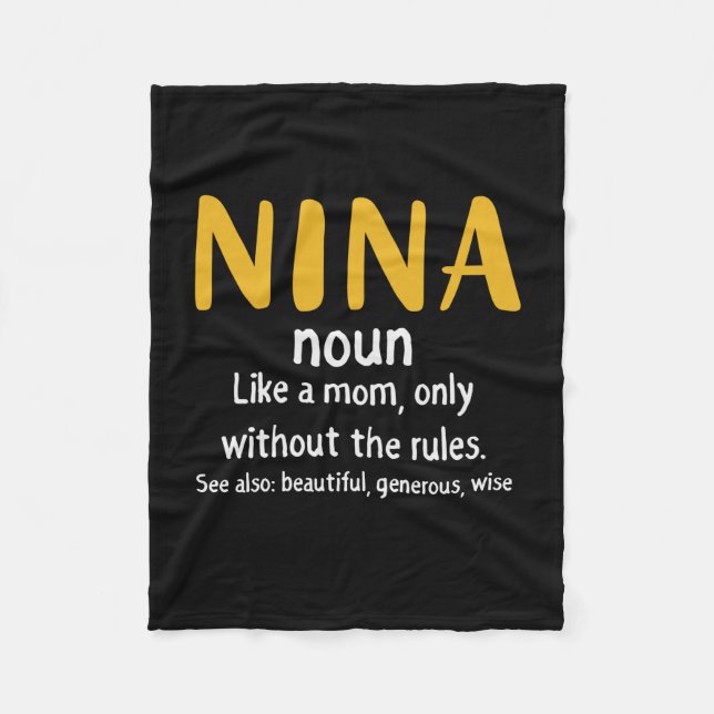 Mother Art Nina Definition Fleecefilt (Framsidan)