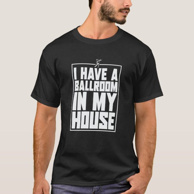 Mother Ballroom Mother's Day Mommy  Dance Mom T Shirt (Framsida)