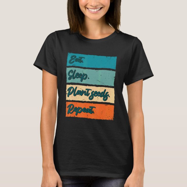 Mother Children Heartbeat Mom Child ECG Mother's D T Shirt (Framsida)