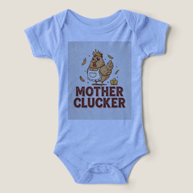 Mother Clucker T Shirt (Design Framsida)
