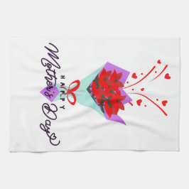 Mother day gift t-shirt kökshandduk