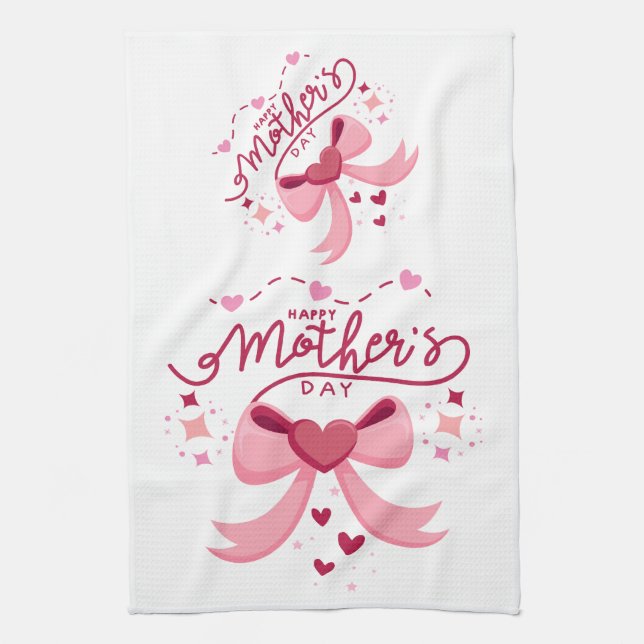 Mother Day Trendy Designed Apron Kökshandduk (Vertikal)