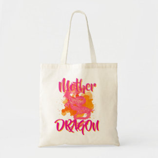 Mother Dragon tote bag Tygkasse
