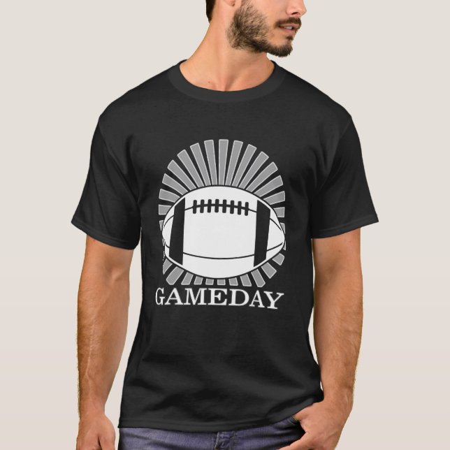 Mother Game Day Mom Football Mom Ball Sports Socce T Shirt (Framsida)
