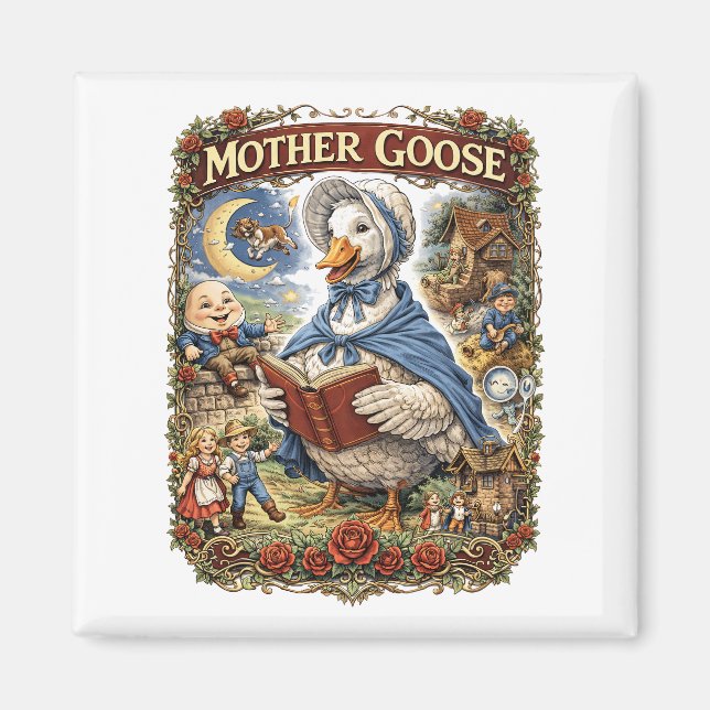 Mother Goose Magnet (Framsidan)