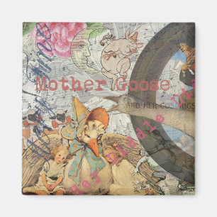 Mother Goose-rim saga för barn Magnet
