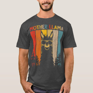 Mother Llama Lover Gift For Mens Womens T Shirt